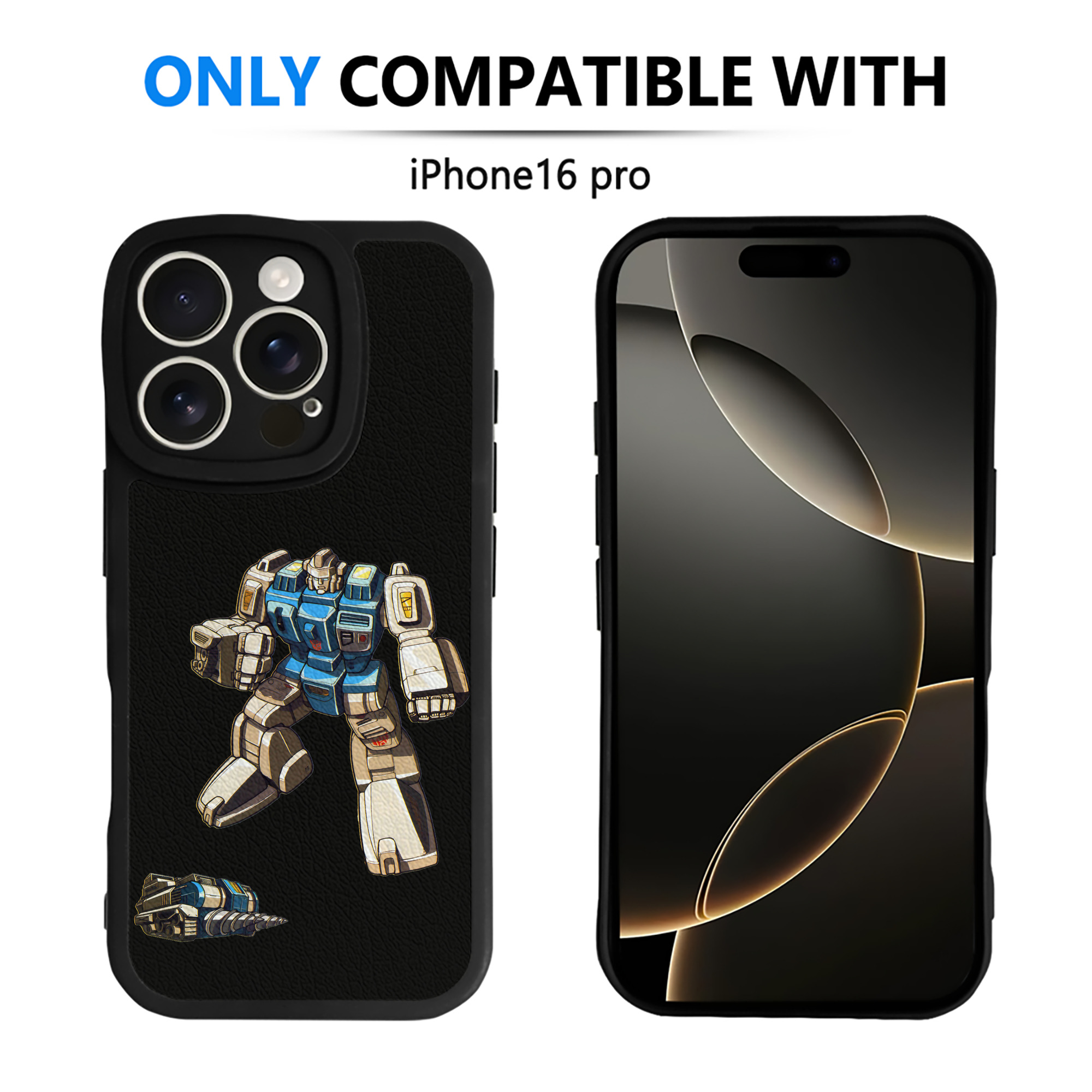 （画像用）  【iPhone 16シリーズ対応】シリコンスマホケース（レザー調） 材質：シリコン